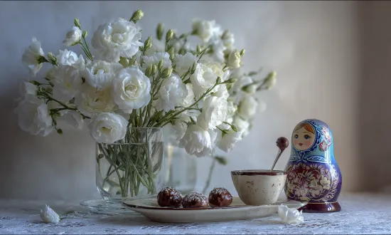 3 января - какие цветы подарить в день вишни в шоколаде и сонного дня